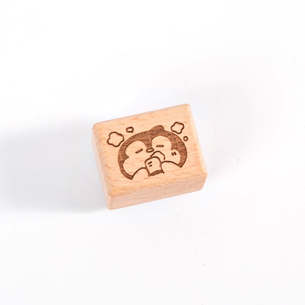 Mo.Card Wooden Stamp - Drink