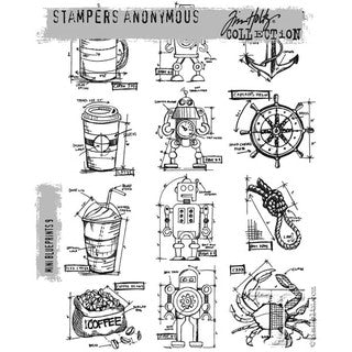 Tim Holtz Cling Rubber Stamps