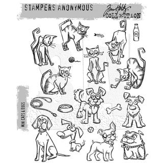 Tim Holtz Cling Rubber Stamps