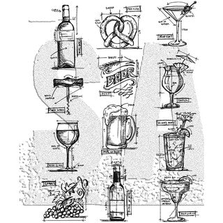 Tim Holtz Cling Rubber Stamps