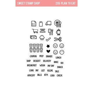 SweetStamp Shop Clear Stamp Medium Vol.1