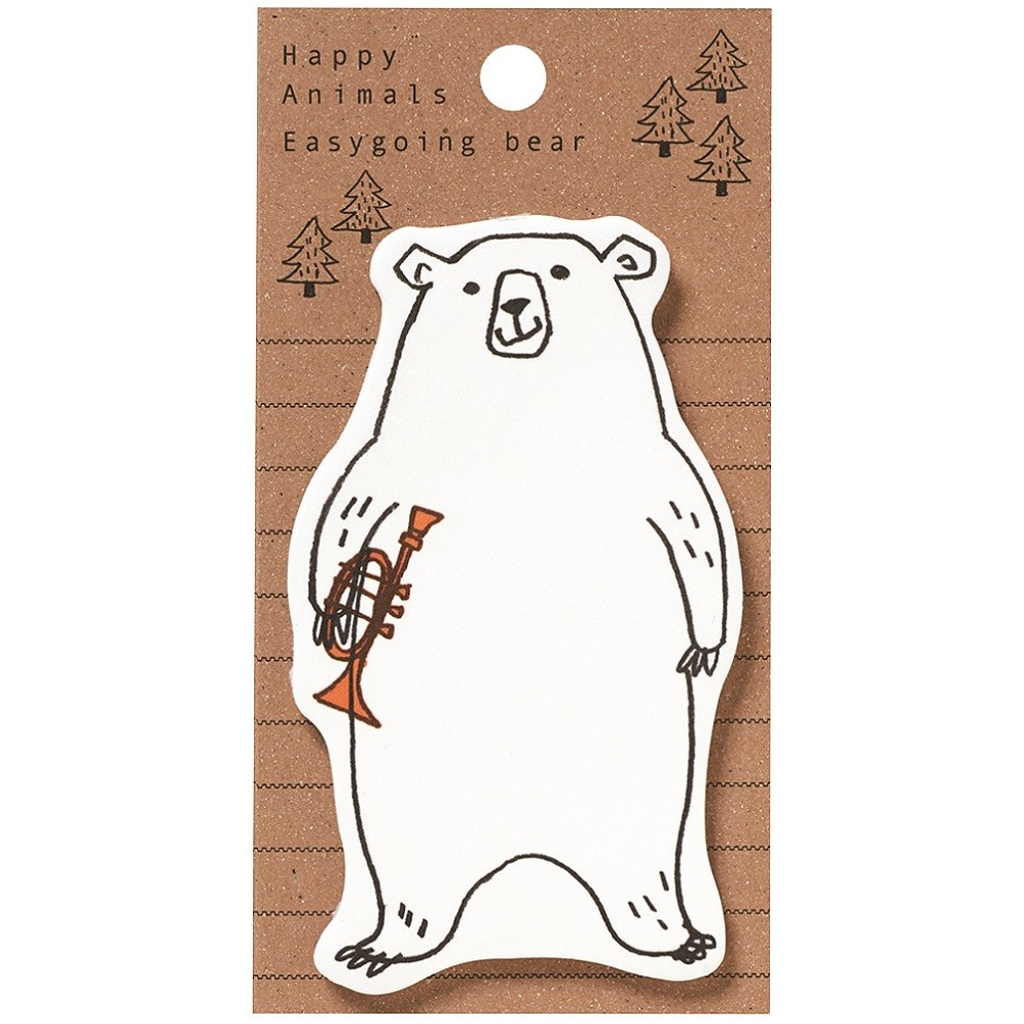 Gakken Sta:Ful Easygoing Bear Sticky Note