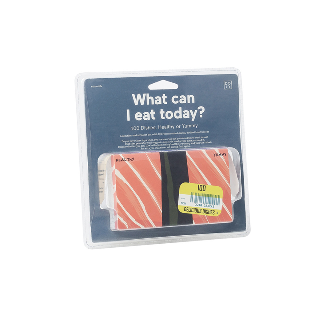 DOIY What Can I Eat Today? Activity Box Paper Game