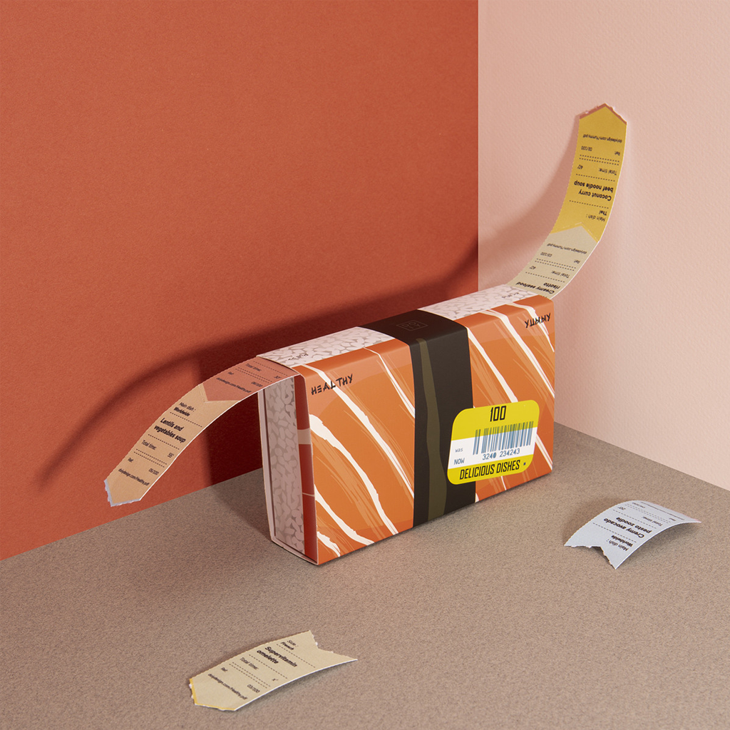 DOIY What Can I Eat Today? Activity Box Paper Game