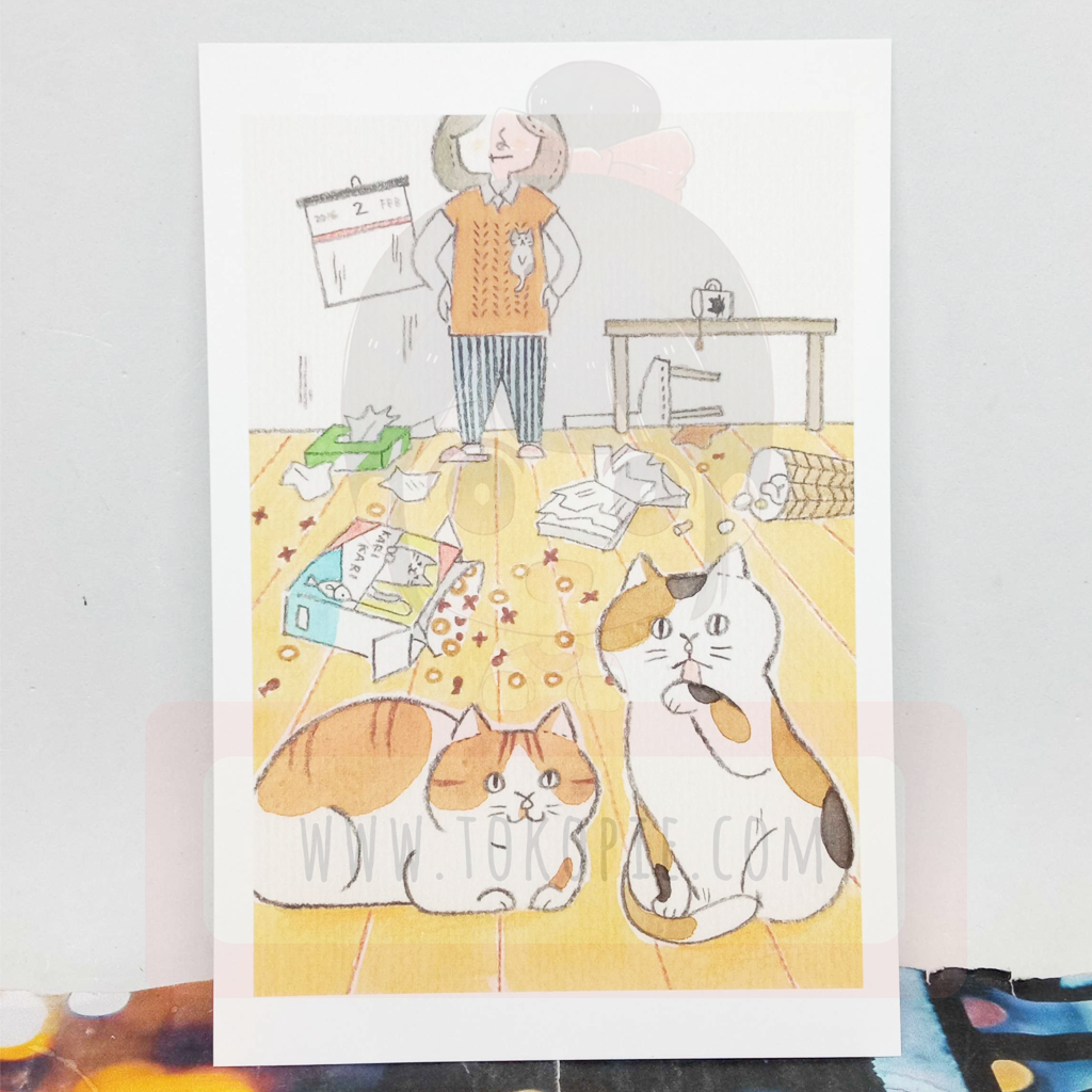 Echigo Yoshie Illustration Postcard