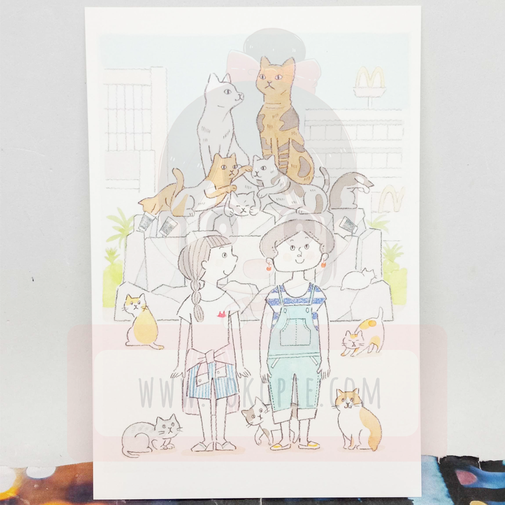 Echigo Yoshie Illustration Postcard