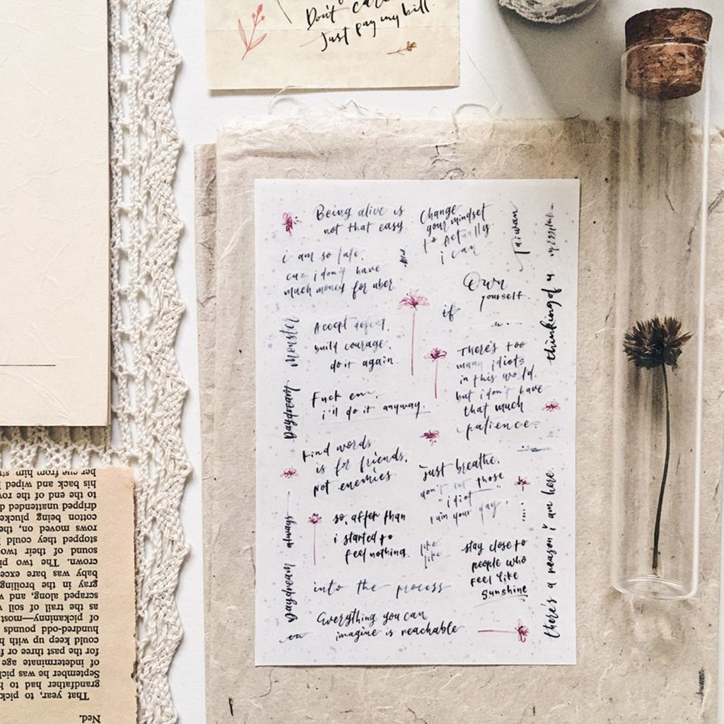 Mr. Eggplants Rub-On Stickers