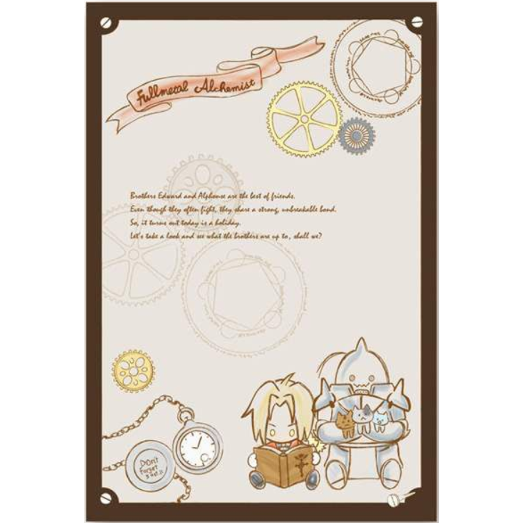 Sanrio X Fullmetal Alchemist Postcard