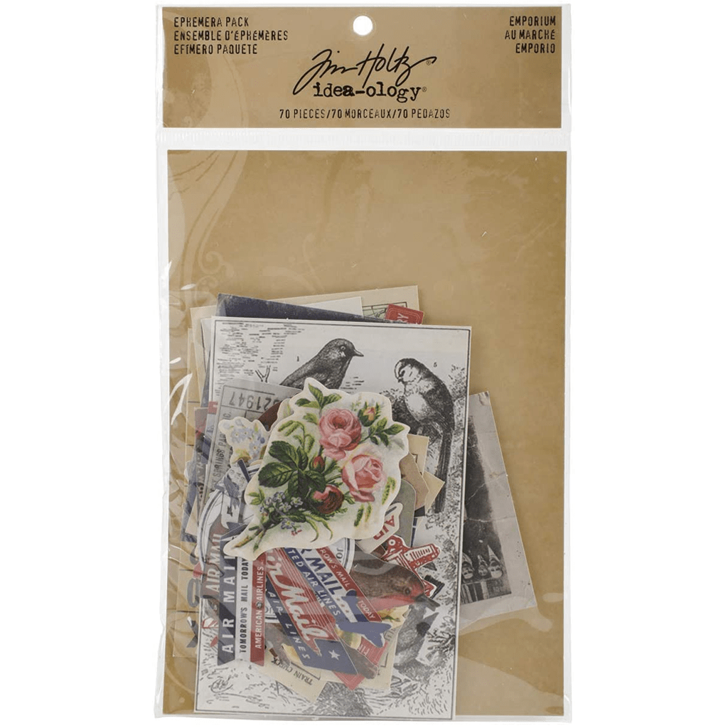 Tim Holtz Idea-Ology Vellum Ephemera Emporium