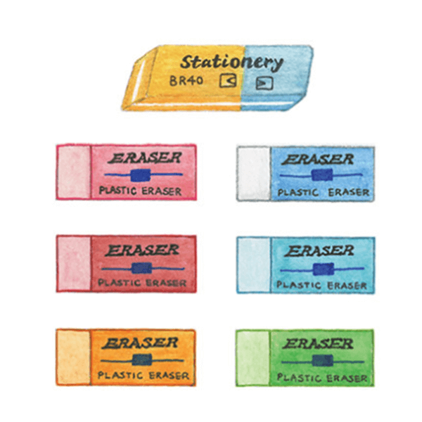 Asako Stickers Eraser