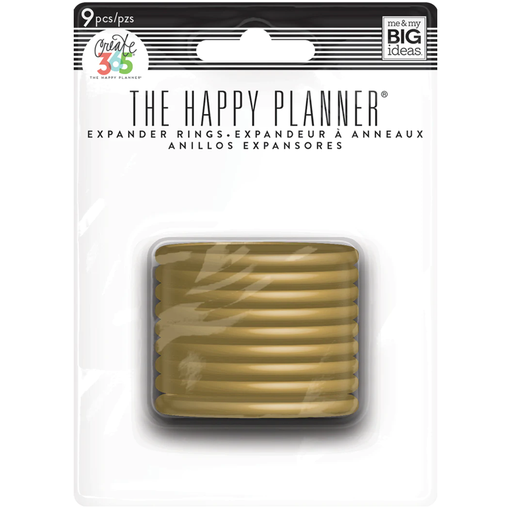 The Happy Planner Expander Discs - Gold