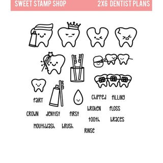 SweetStamp Shop Clear Stamp Medium Vol.2