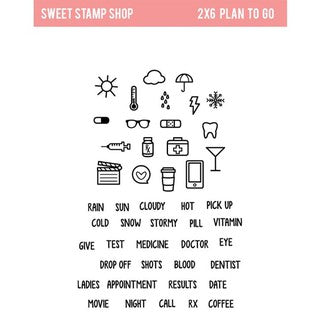 SweetStamp Shop Clear Stamp Medium Vol.2