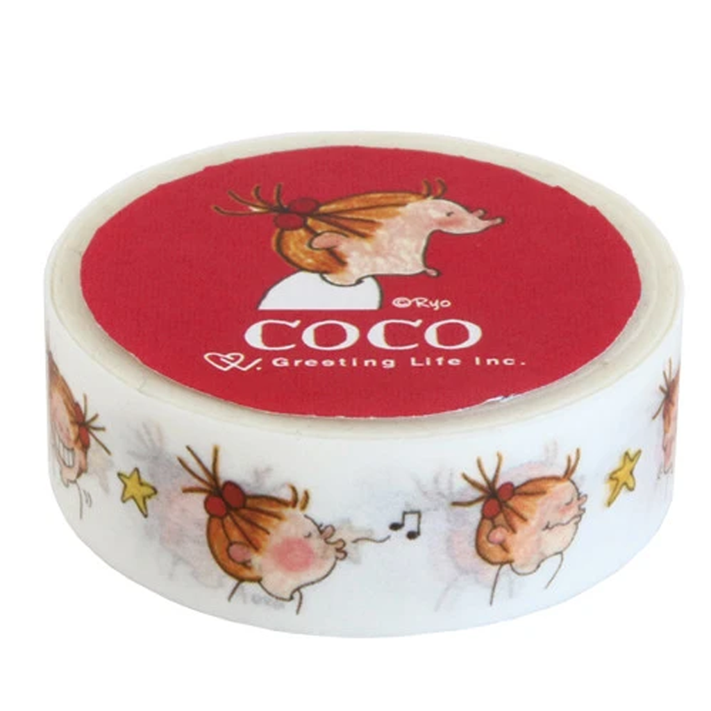 Greeting Life Masking Tape Coco Face