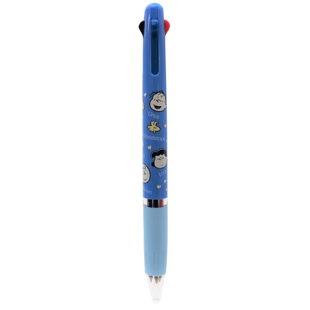 Peanuts Snoopy Jetstream 3-Color Ballpoint Pen (Face)