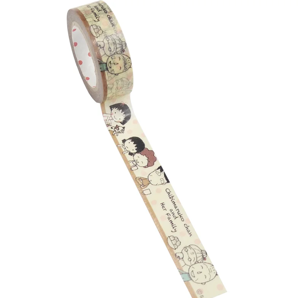 Masking Tape Shinzi Katoh Chibi Maruko-chan Family