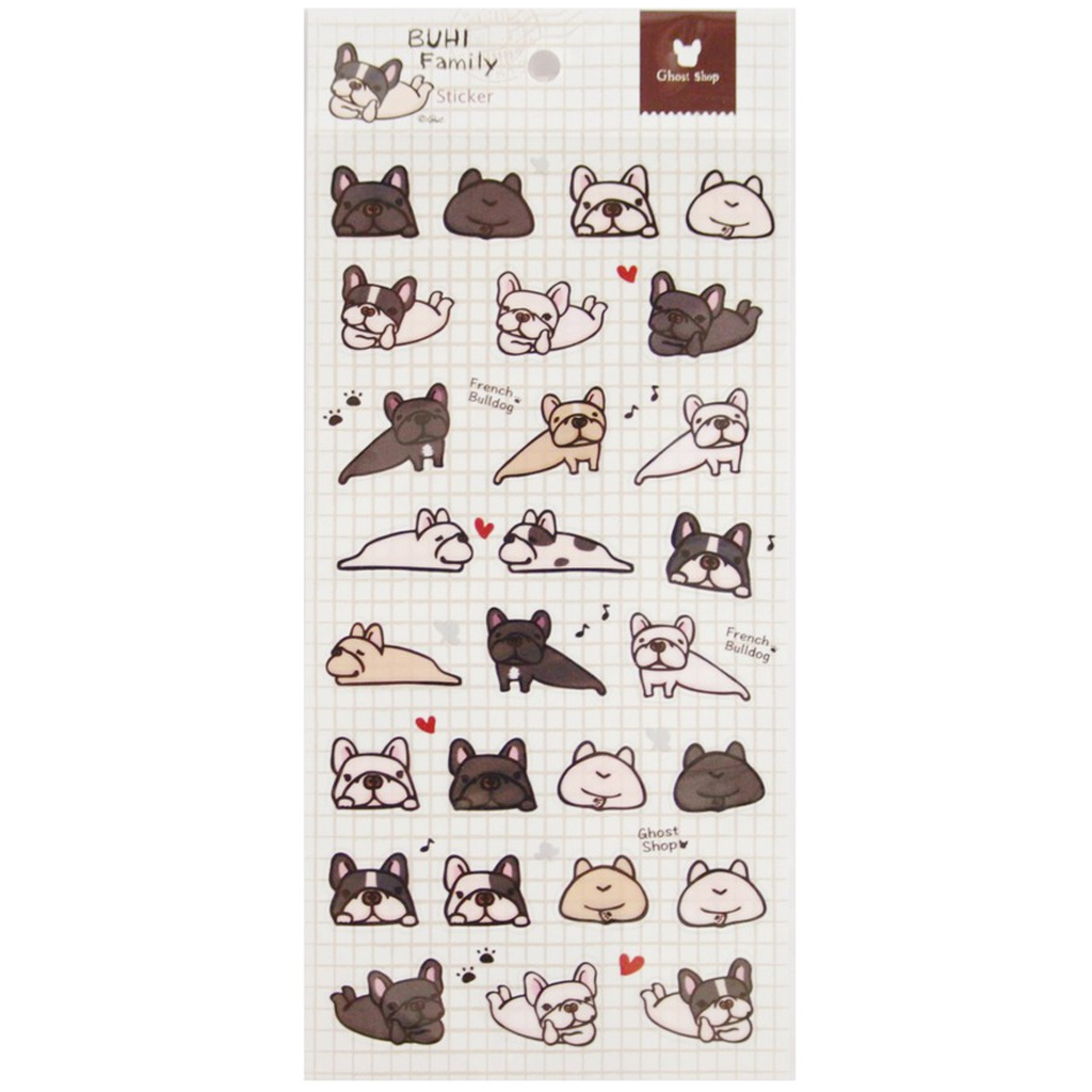 Ghost Painting Fu Transparent Sticker- Buhi Family