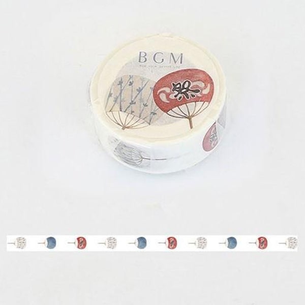 BGM Masking Tape Summer Fan