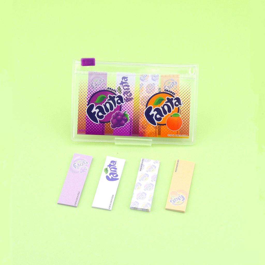 Sakamoto Sticky Note Plus Zipper Fanta