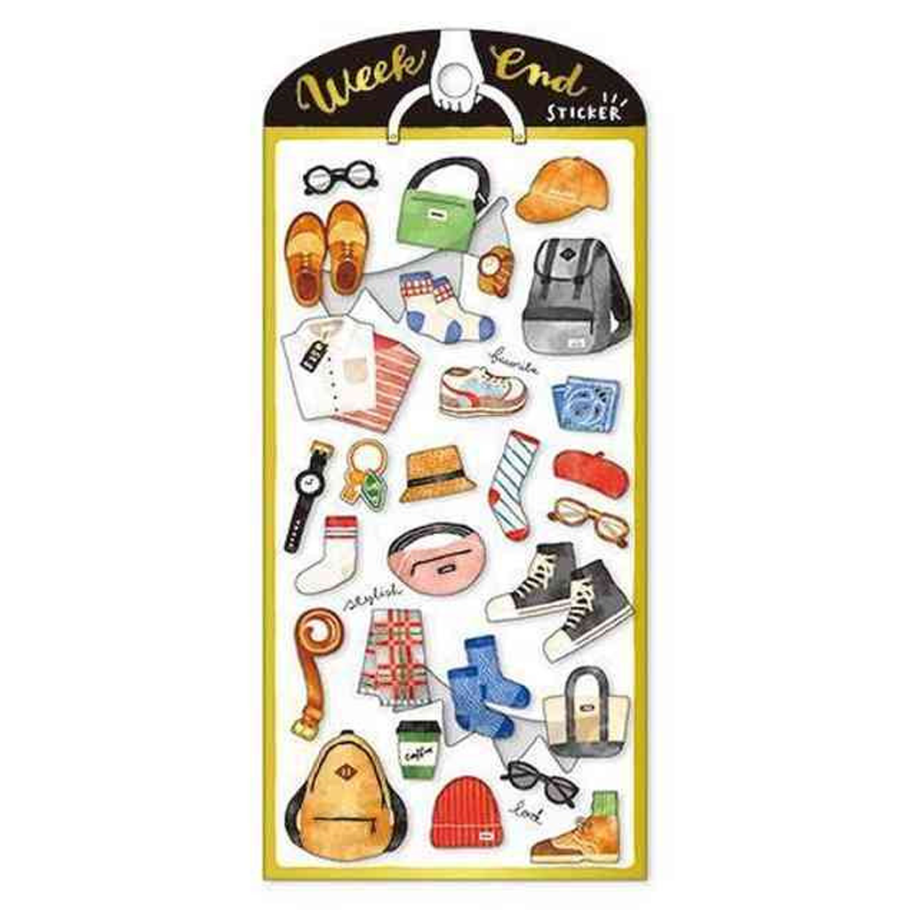 Mind Wave Weekend Sticker Fashion