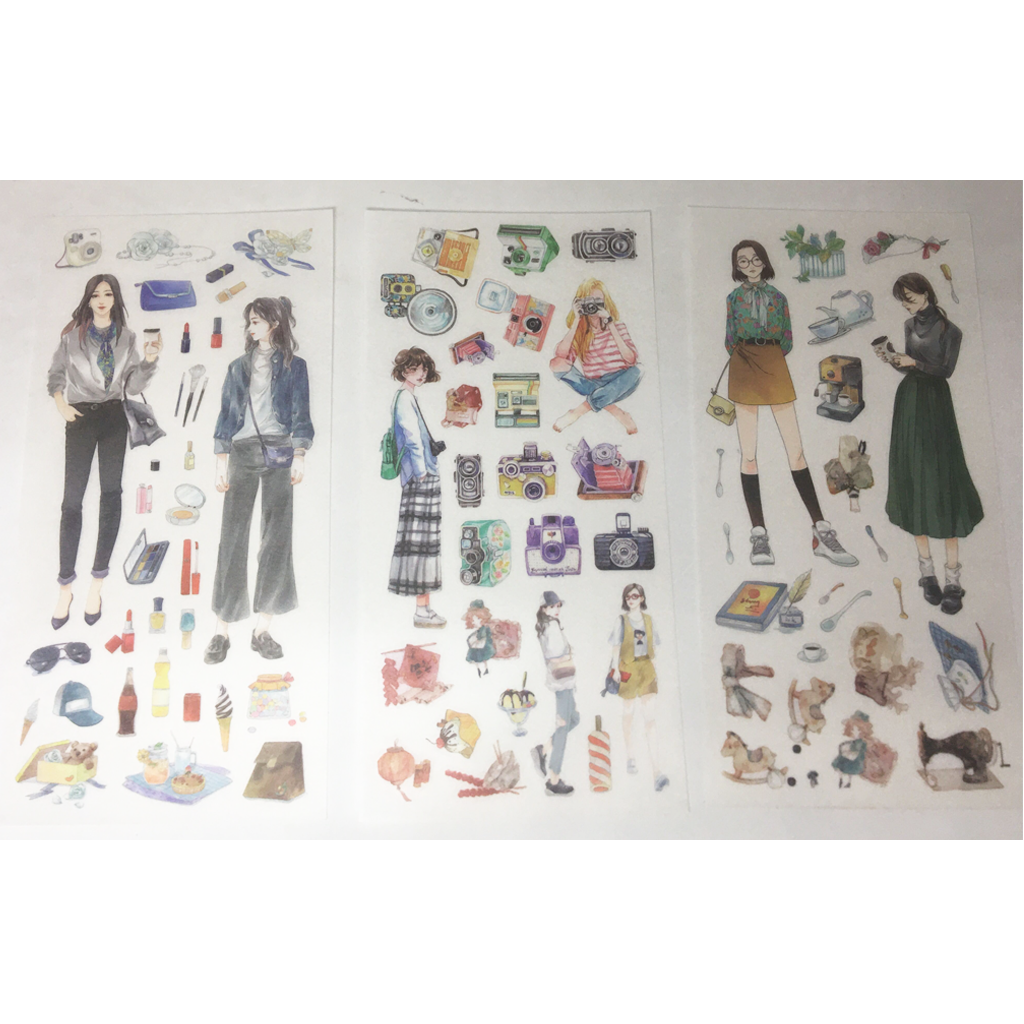 Fashion Girl Sticker