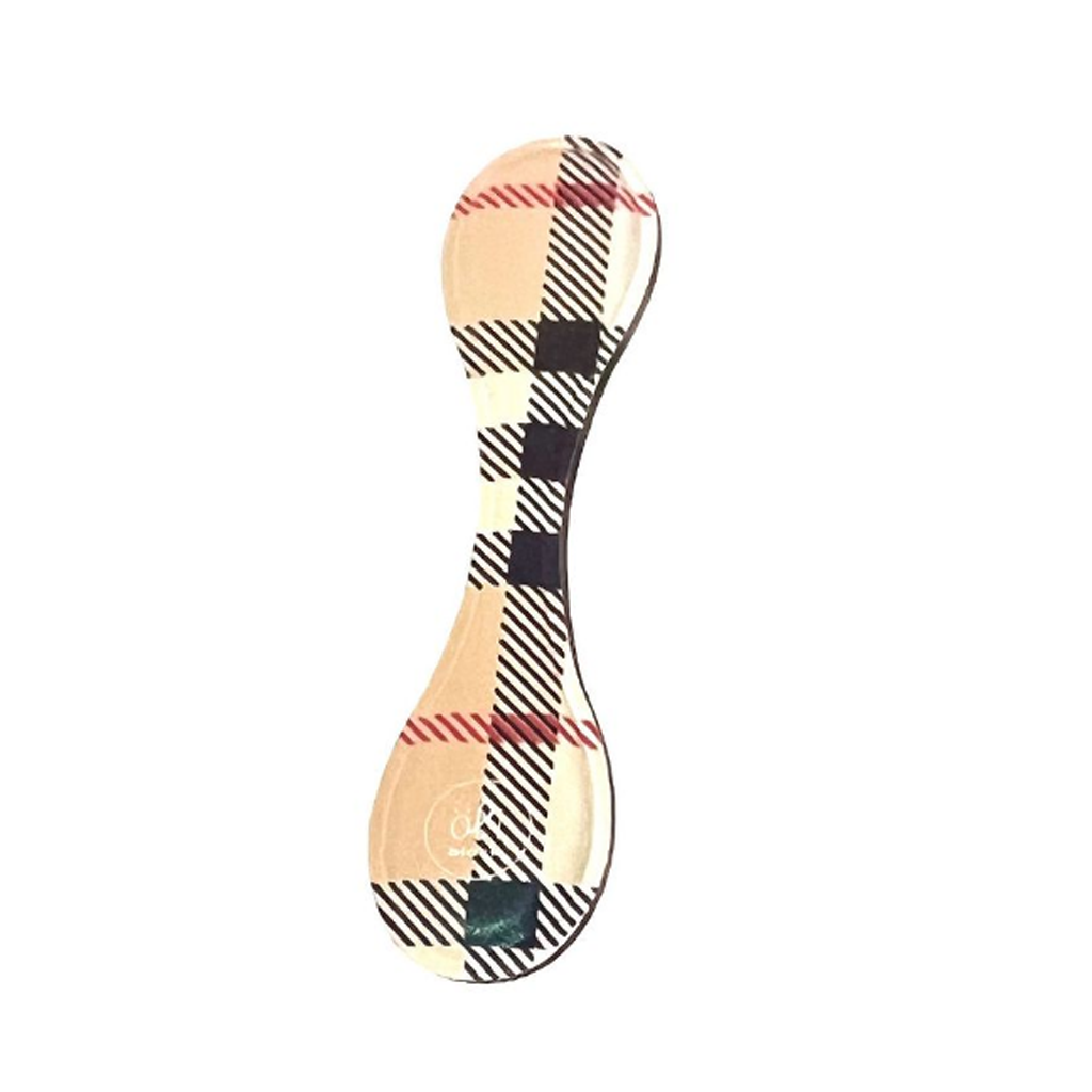 Oliblock Magnetic OliClip Small Matte Fawn Plaid
