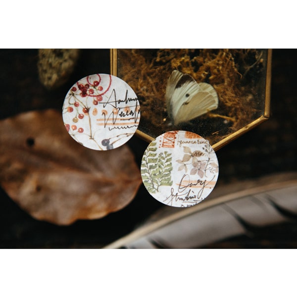 OURS Ferns Print On Sticker