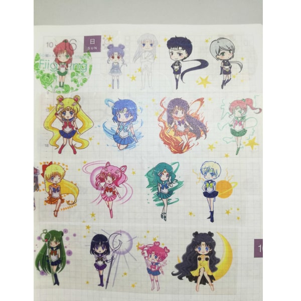 Sailor Moon Washi Tape - Fighting