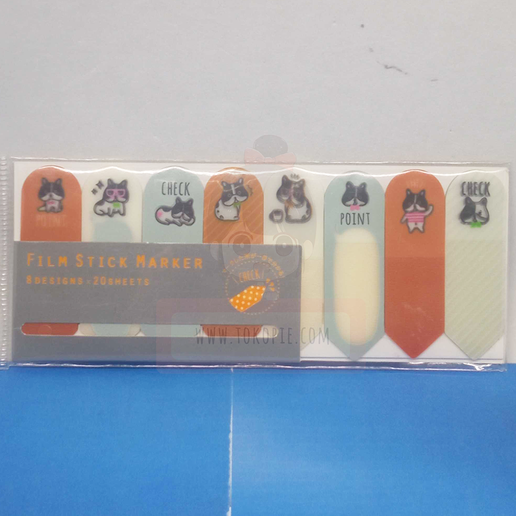 Q-Lia Film Stick Marker Cute Dogs