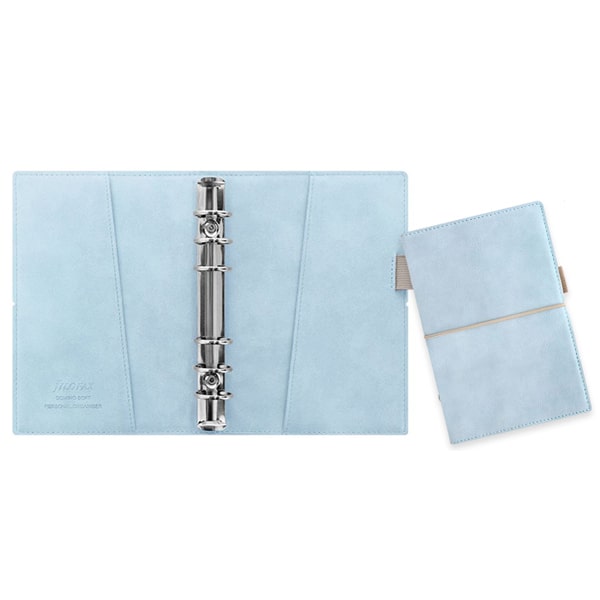Filofax Domino Soft Pocket Organizer Pale Blue