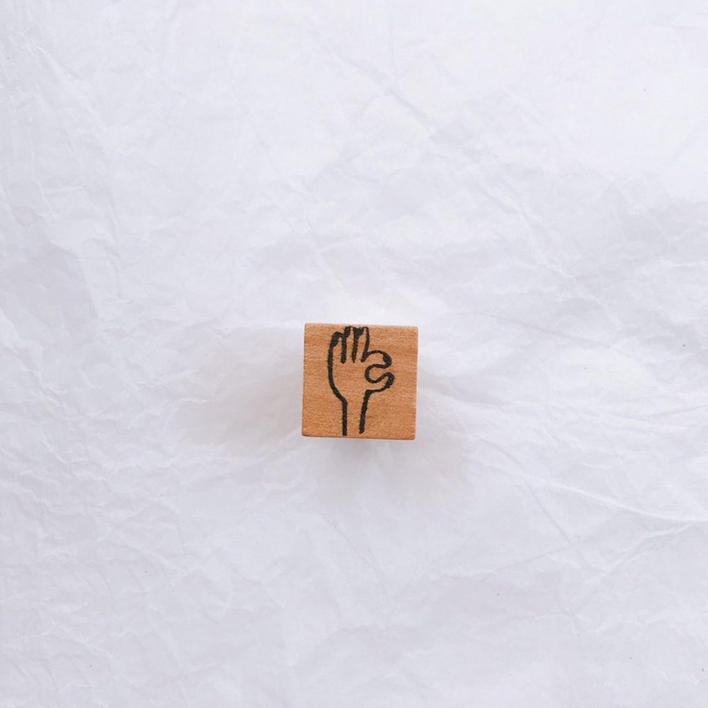 Gai Na Rubber Stamp - Finger Series 002