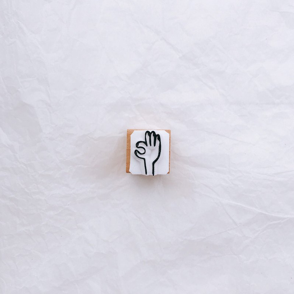 Gai Na Rubber Stamp - Finger Series 002
