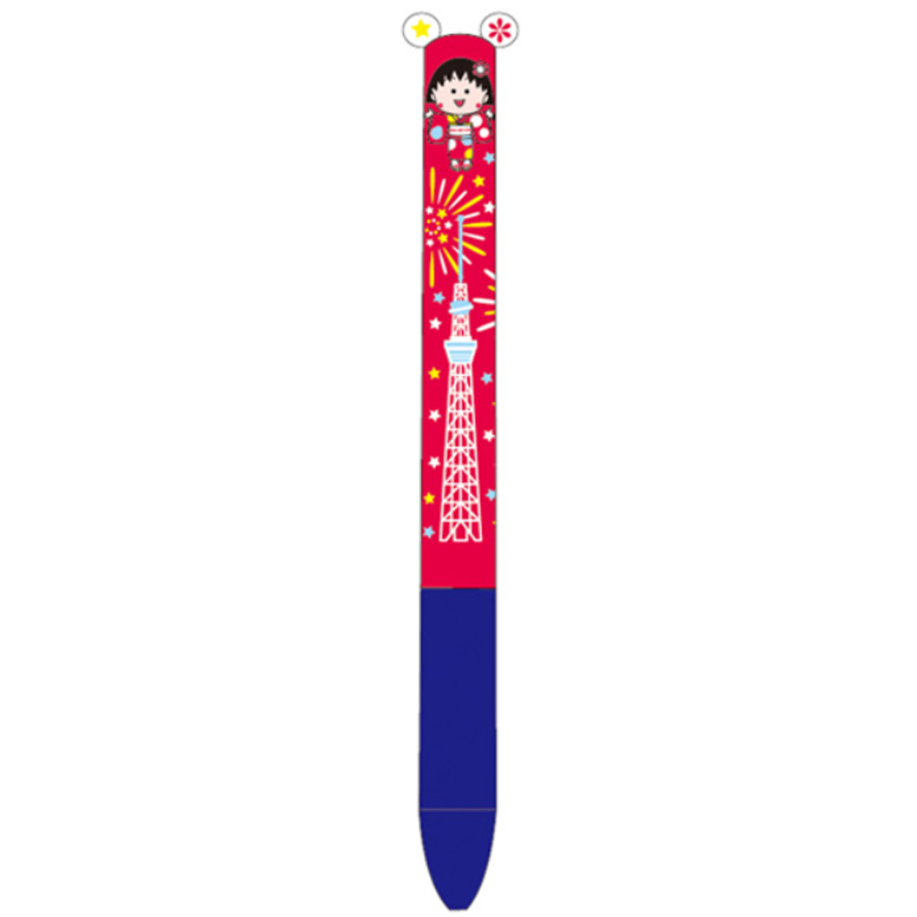 Mimi Multi Pen Chibi Maruko-Chan Tokyo Sky Tree Fireworks