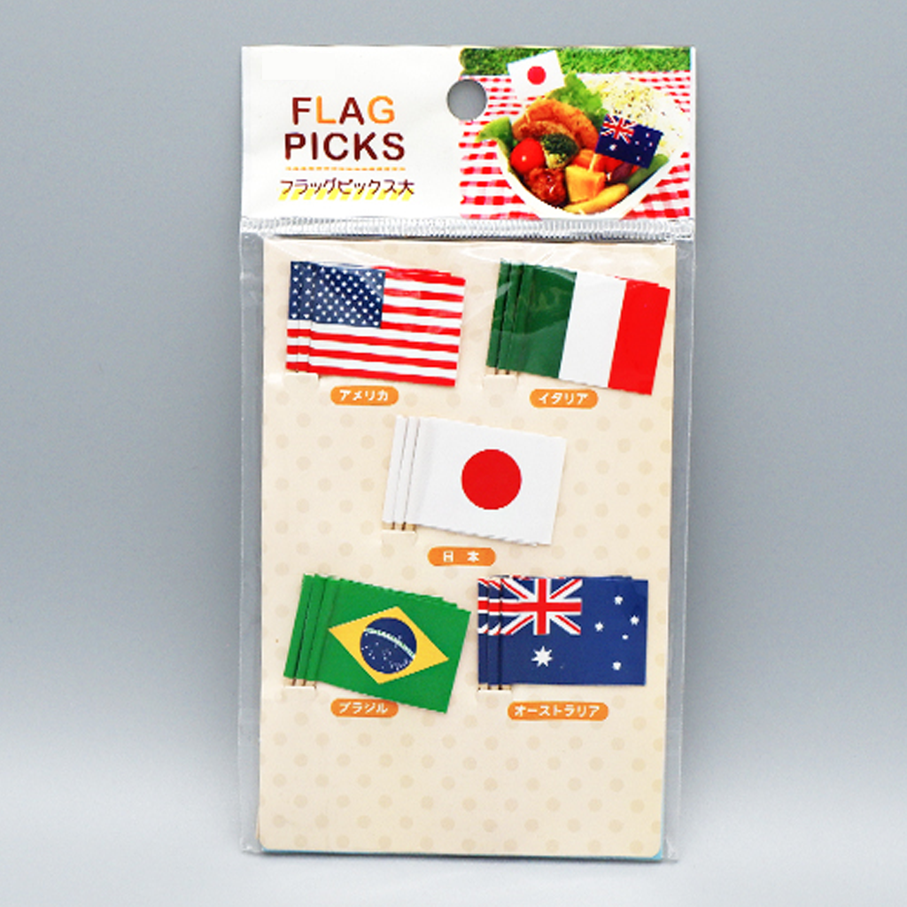 Bento Making Supplies Flag Picks