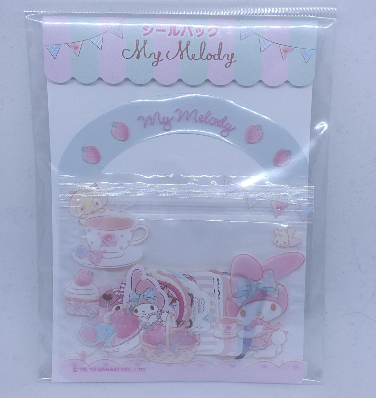 Sanrio Flake Sticker Seal Pack My Melody