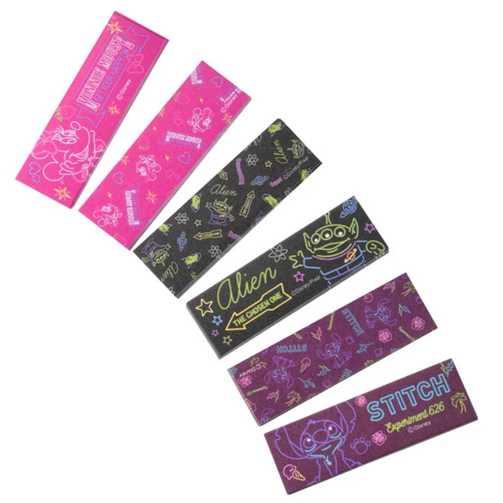 Disney Flat Masking Tape Neon Characters