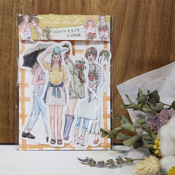 Bon Bon Flake Sticker - Florist Daily