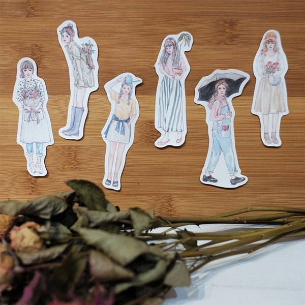 Bon Bon Flake Sticker - Florist Daily