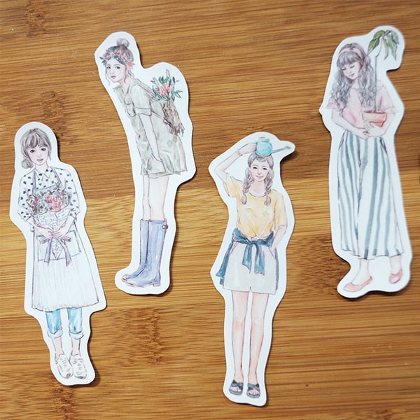 Bon Bon Flake Sticker - Florist Daily