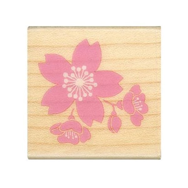 Kodomo No Kao Rubber Stamp - Flower