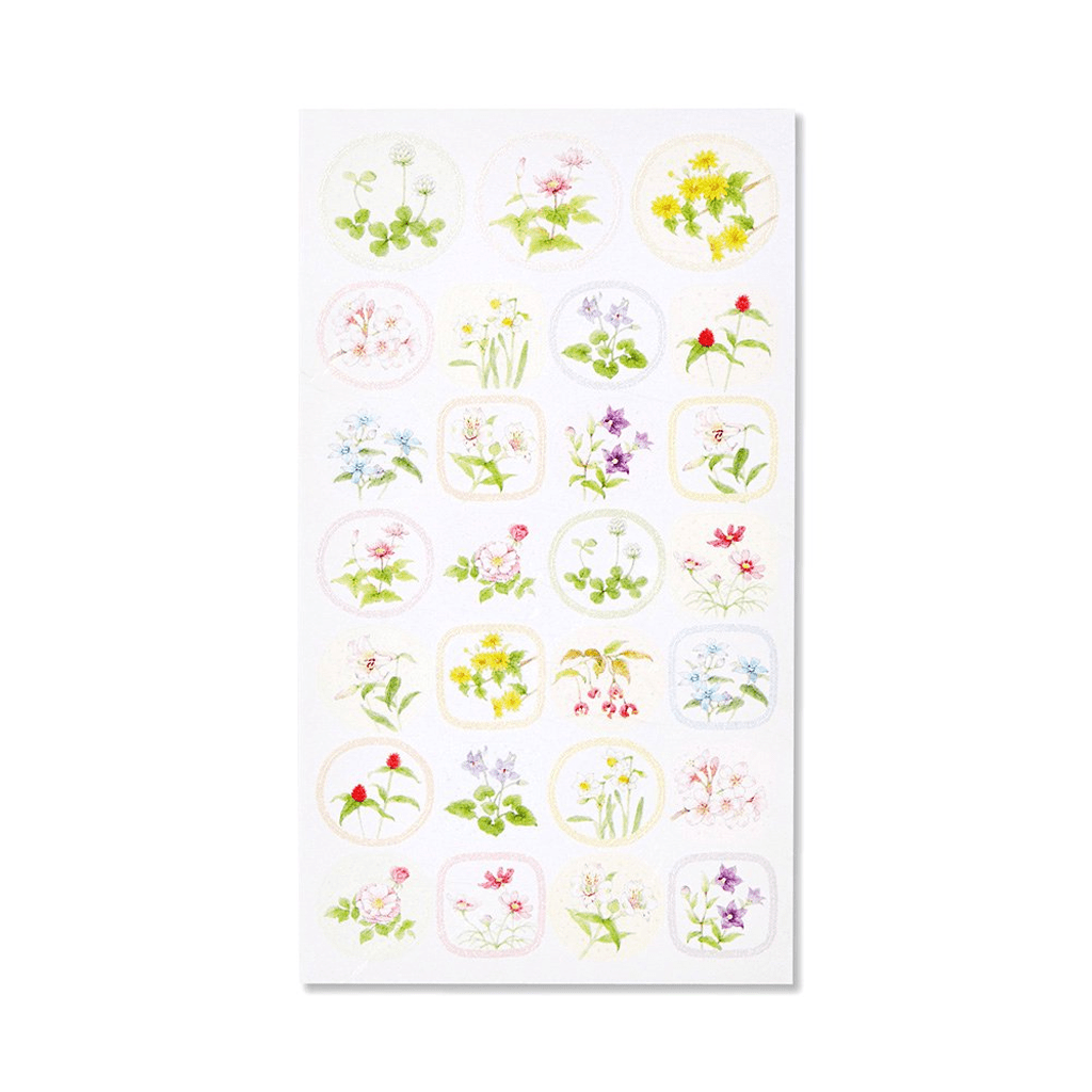 GC Press Sticker - Beautiful Flowers