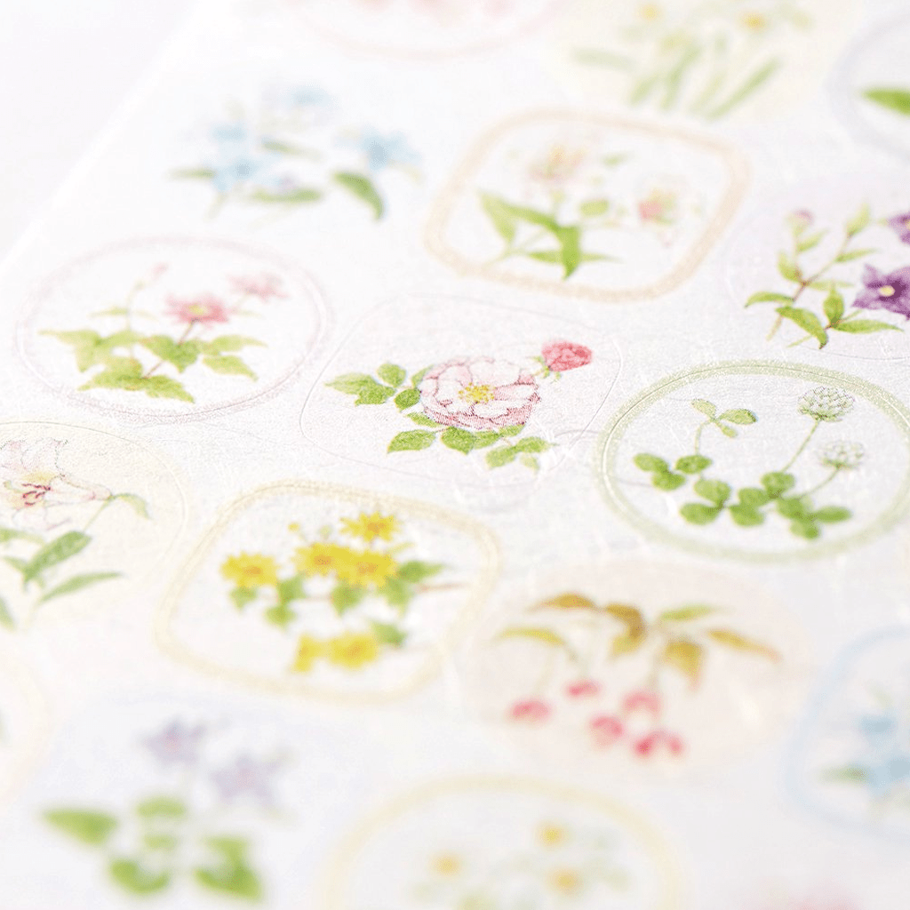 GC Press Sticker - Beautiful Flowers