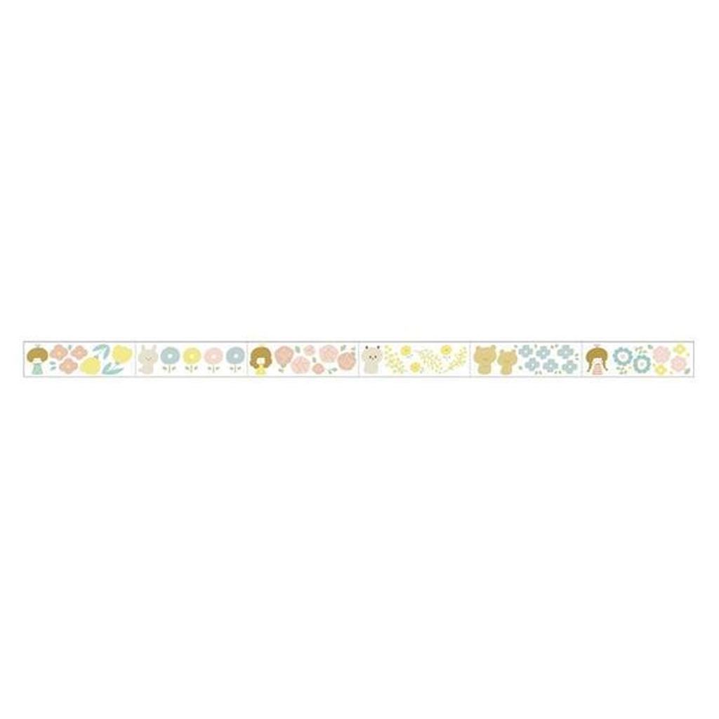 Maste X Mizutama Writable Masking Tape Flower
