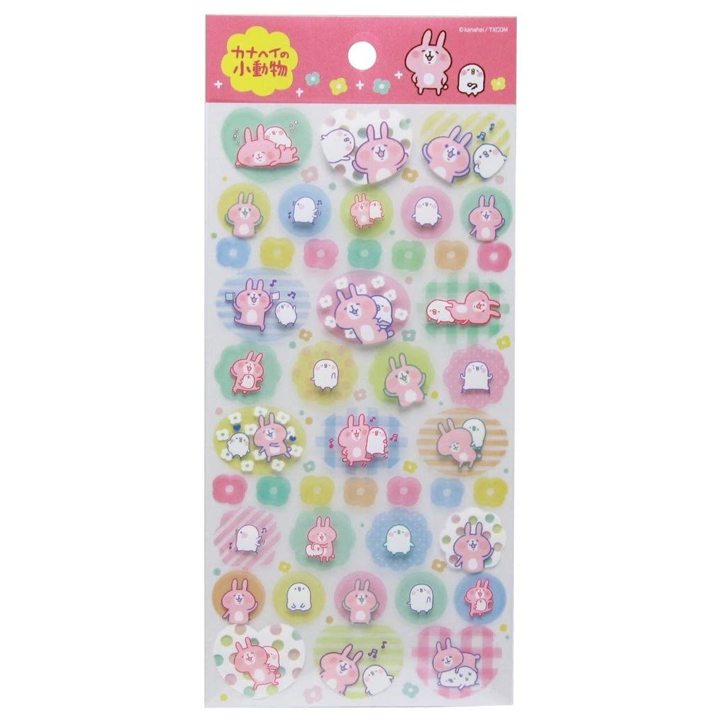 Gakken Sta:Ful Transparent Sticker - Kanahei Flowers