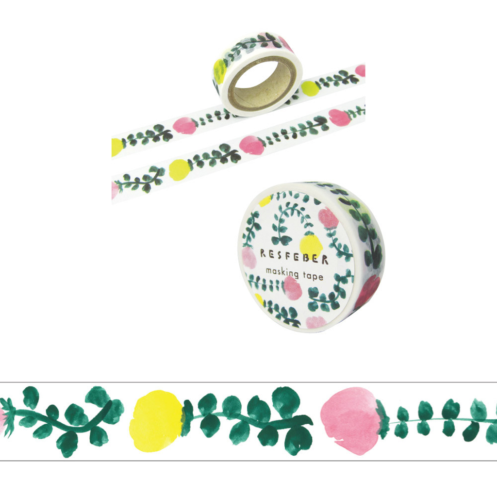 Resfeber Masking Tape - Flowerball