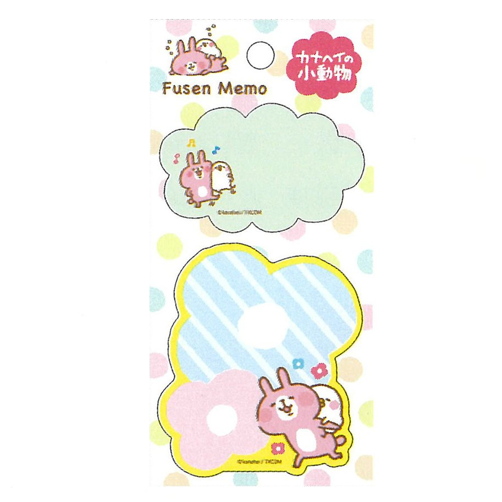 Gakken Sta:Ful Kanahei's Small Animal Message Sticky Note Flowers