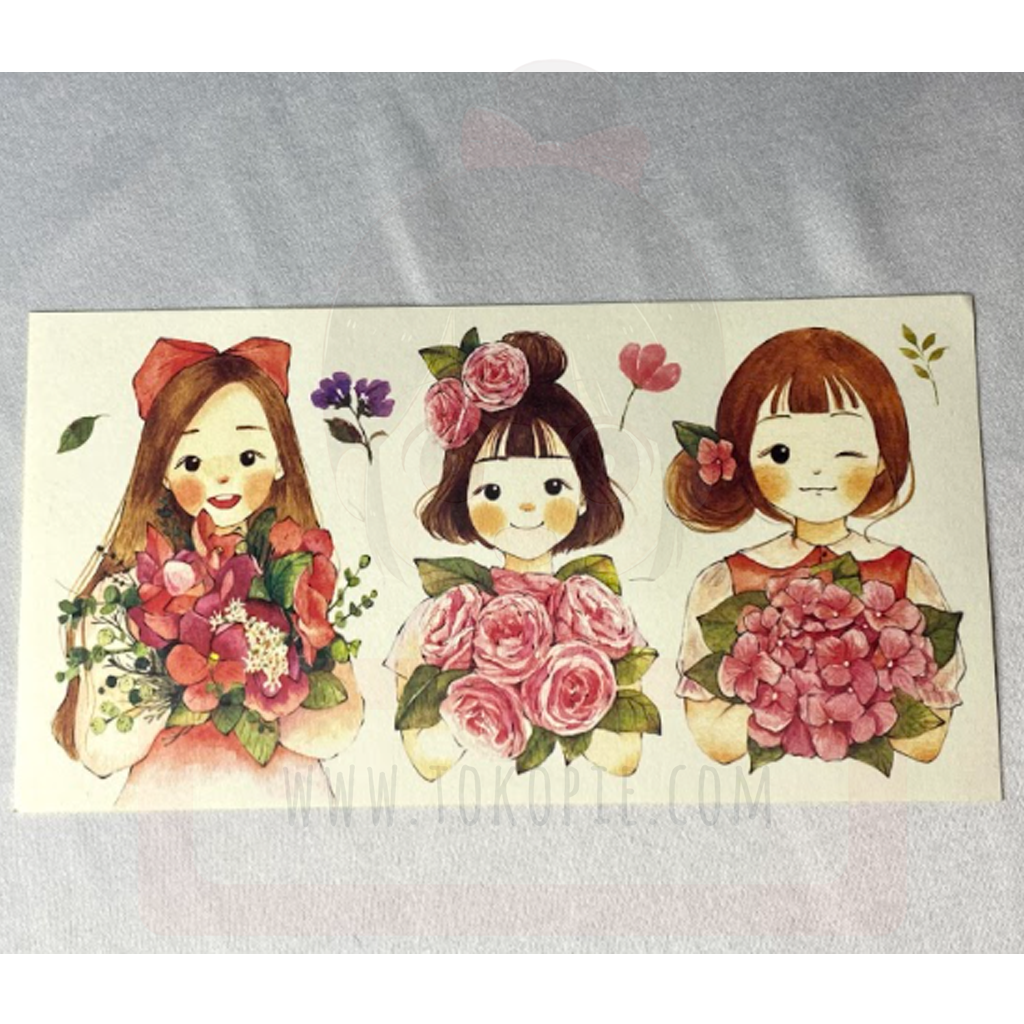 Lallayena Decoration Sticker - Flower Girl