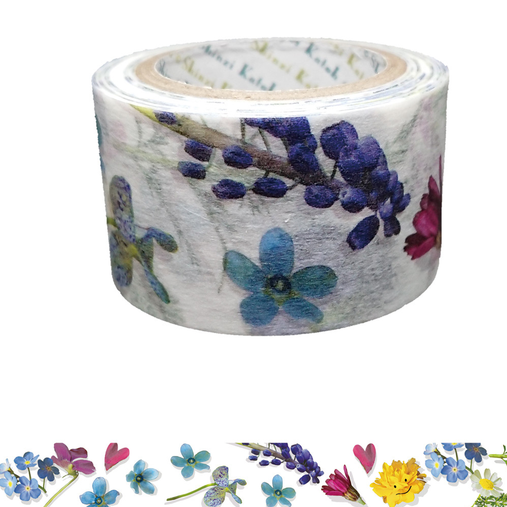 Shinzi Katoh Masking Tape - Flower Bed