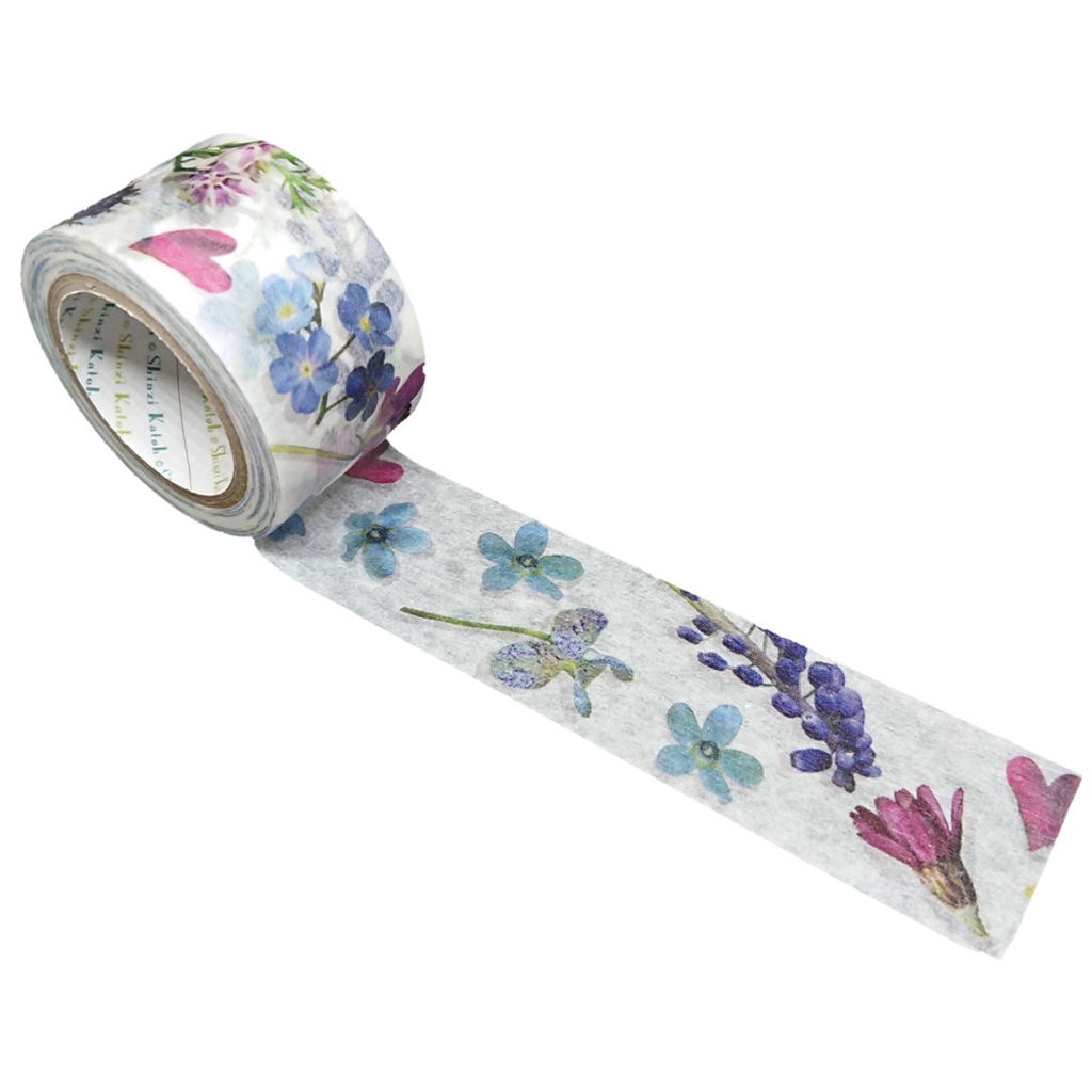 Shinzi Katoh Masking Tape - Flower Bed
