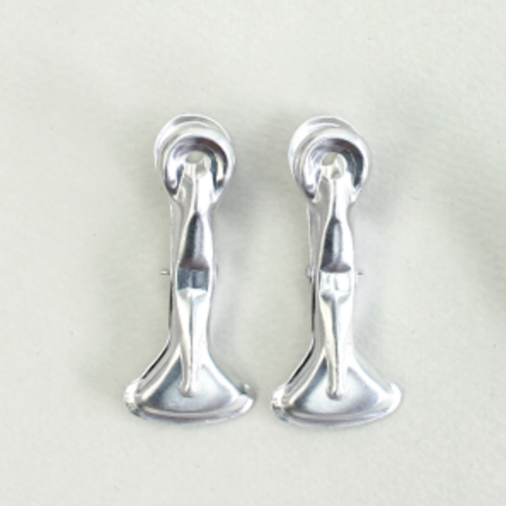 Aluminum Pinch Clip Flower Butterfly